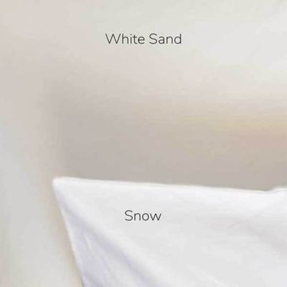 NWT Organic Cotton Sham (Single) - Snow (Euro) - Picture 2 of 2